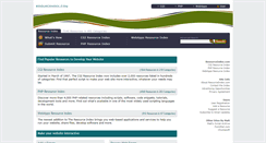 Desktop Screenshot of cgi-resources.com